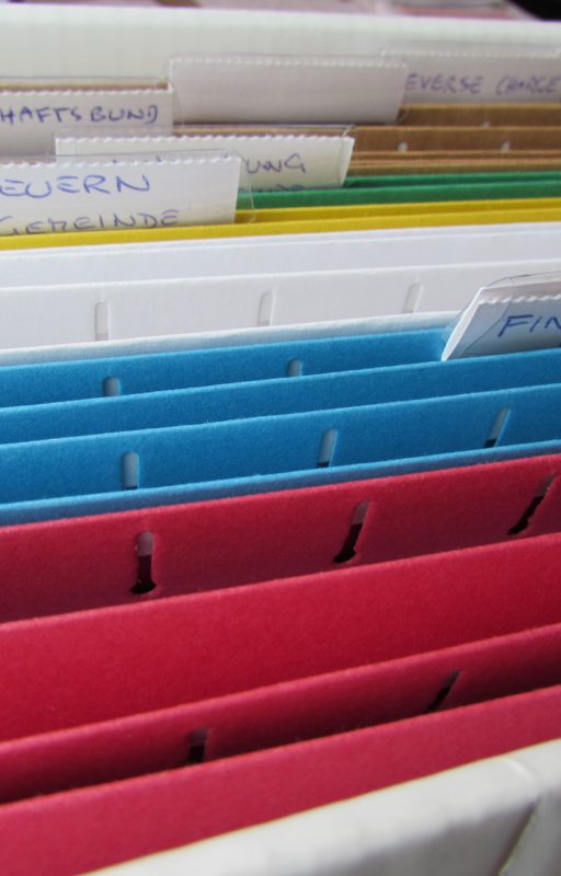 Vorbereitung Dokumenten und Verträge